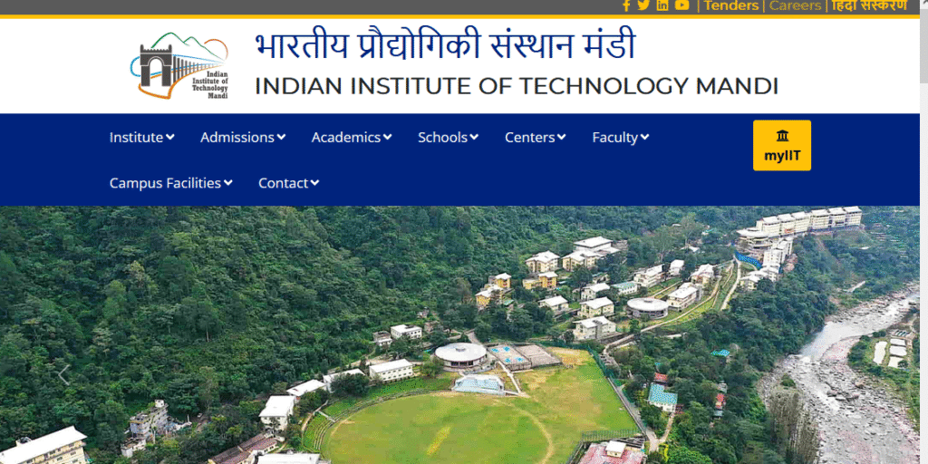 IIT Mandi Recruitment 2025