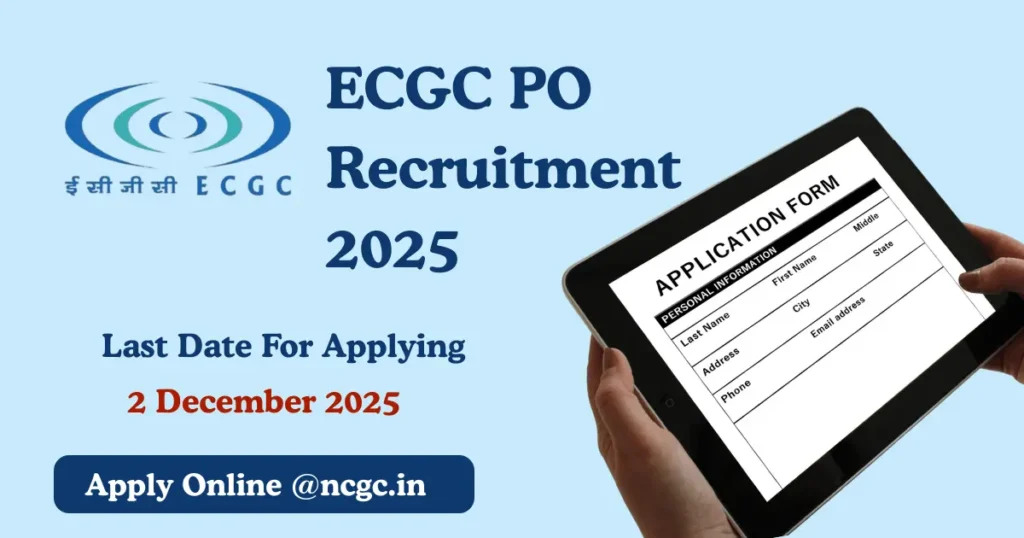 ECGC PO Recruitment 2025