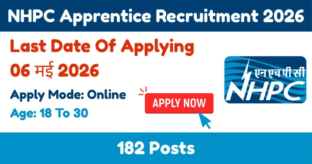 NHPC Apprentice Recruitment 2026